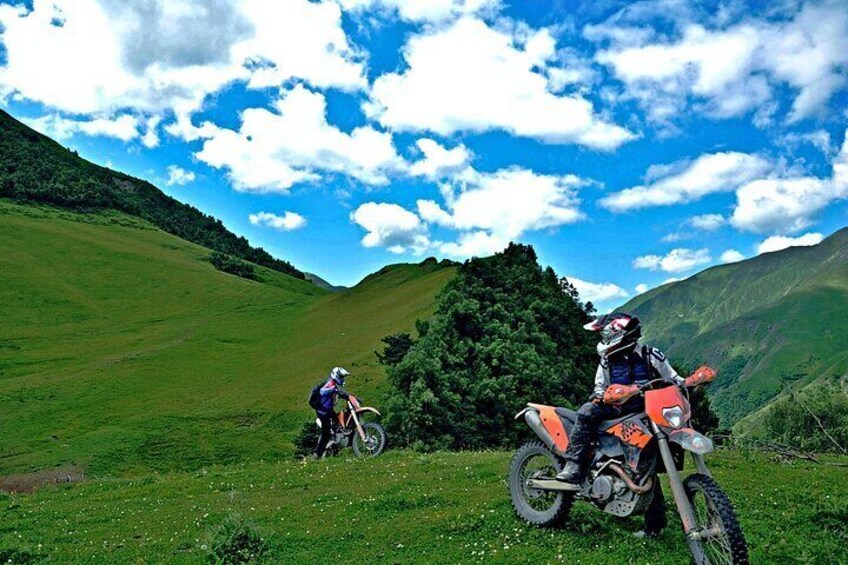 Enduro and Adventure Bike Tours in Georgia