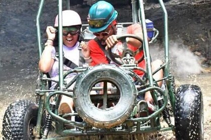 Roatan Sloths Shore Excursions ATV Buggy + Zipline & 海灘旅遊