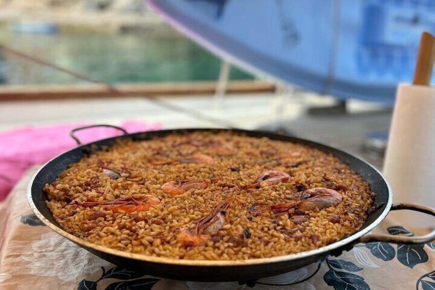 Our specialty. Rice with Km0 ingredients