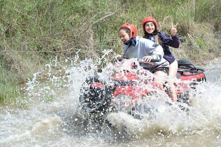 Quad ATV Safari from Side
