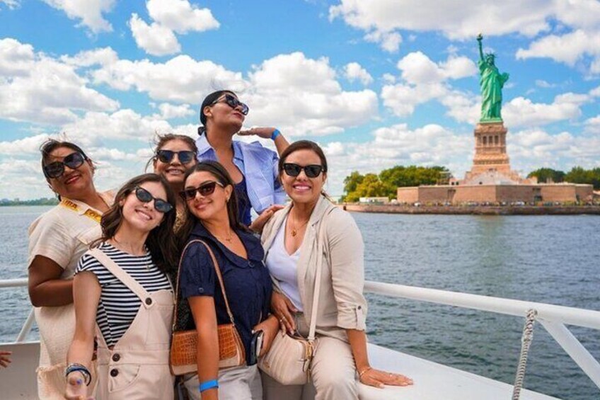 Statue of Liberty Boat Party in NYC