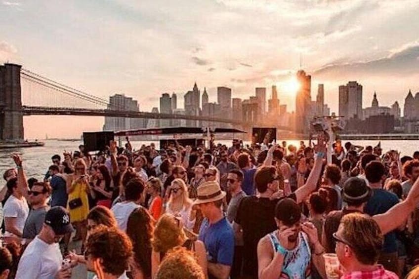Statue of Liberty Boat Party in NYC 