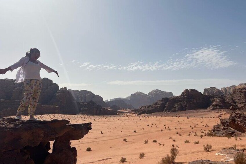 Two Days In Petra and Wadi Rum VIP Bubble and Jeep Adventure