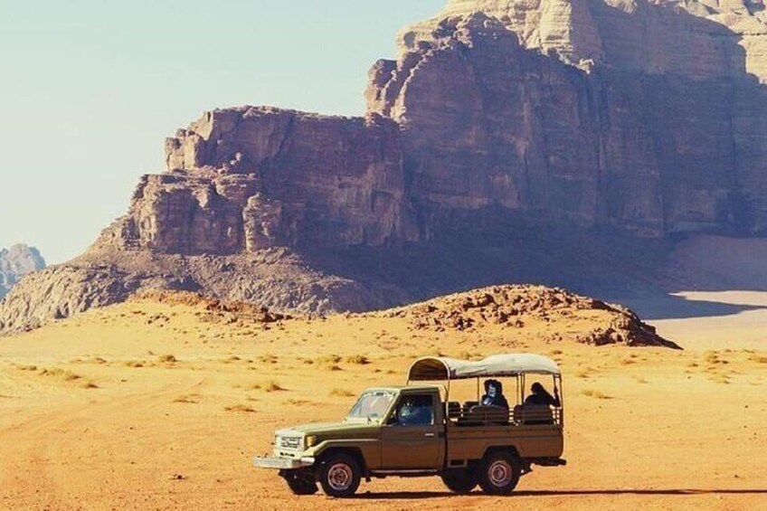 Two Days In Petra and Wadi Rum VIP Bubble and Jeep Adventure