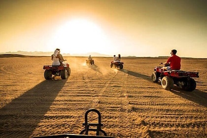 Quad Biking and Camel Riding and more .. Hurghada desert safari