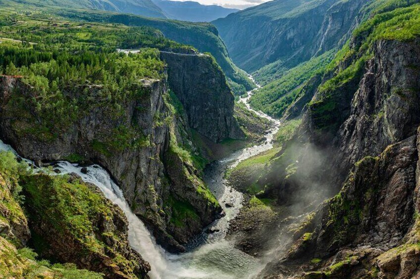 Experience the Majestic Voringsfossen Waterfall in Bergen