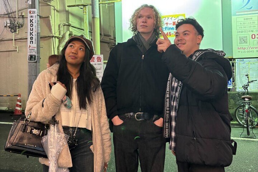 Hidden Bites and Nights Tour with local guide near Shibuya