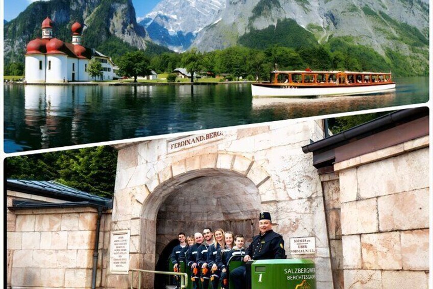 Tour of Konigssee and Salt Mine Berchtesgaden From Salzburg