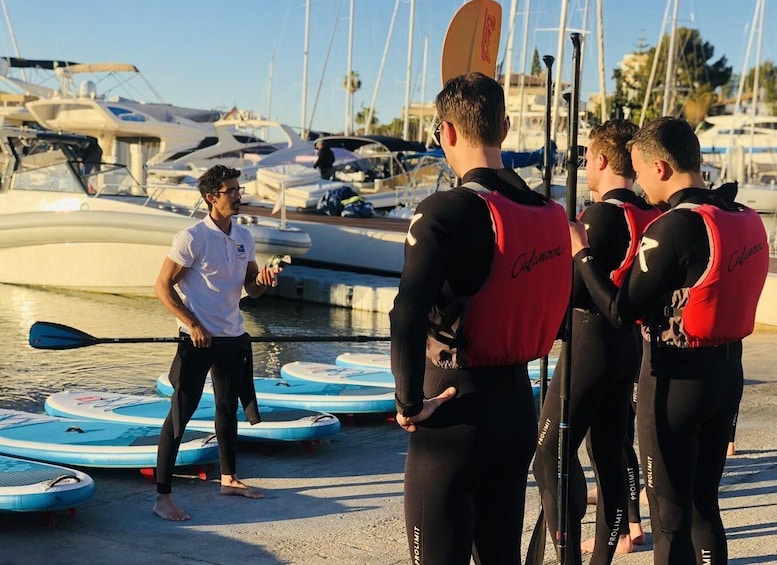 Paddle surf excursion