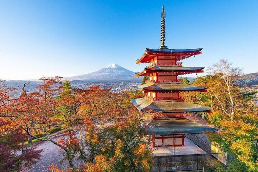 One-day tour to Mount Fuji's popular attractions