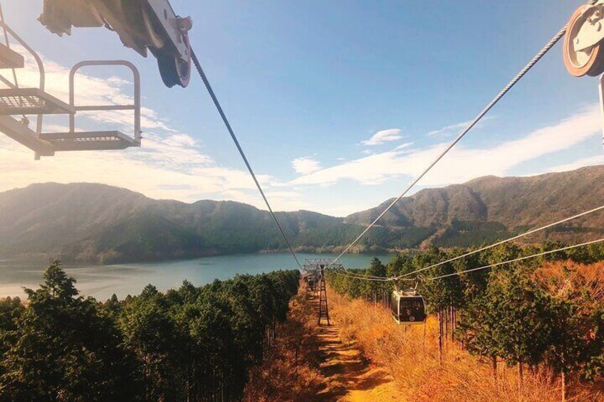 Hakone Day Tour with Lake Ashi cruise & Ohwakudani From Shinjuku