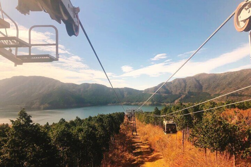 Hakone Day Tour with Lake Ashi cruise & Ohwakudani From Shinjuku