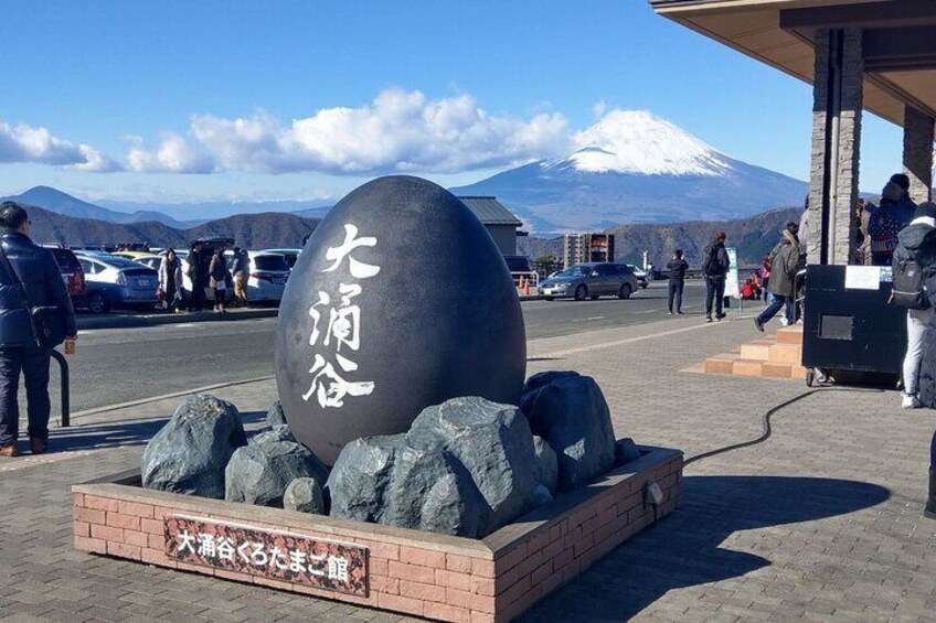 Hakone Day Tour with Lake Ashi cruise & Ohwakudani From Shinjuku