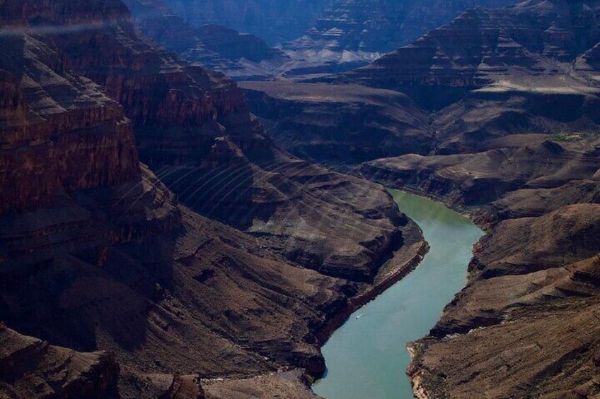 Grand Canyon West Rim view of the Colorado River