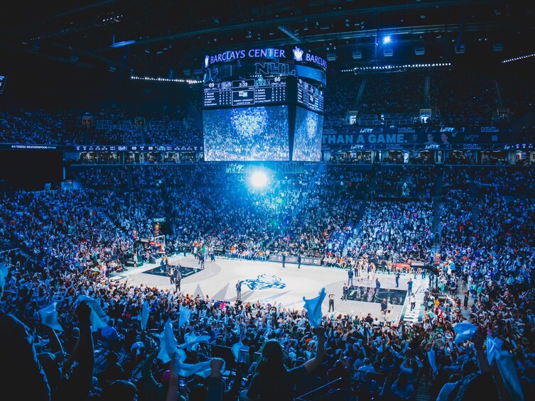 New York Liberty Basketball Game at Barclays Center