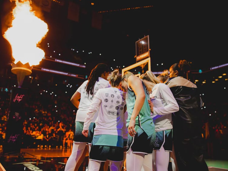 New York Liberty Basketball Game at Barclays Center