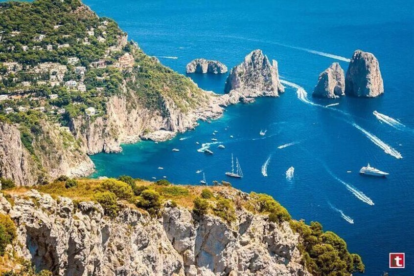 Private Boat Tour, Capri Full Day from Sorrento