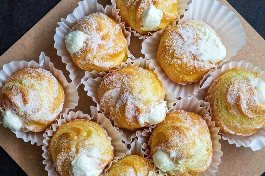 delicious french pastries made during the class