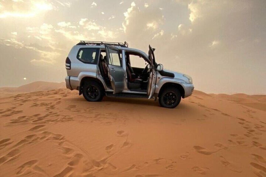 Atlantic to Atlas Adventure Sandboarding Sunset BBQ