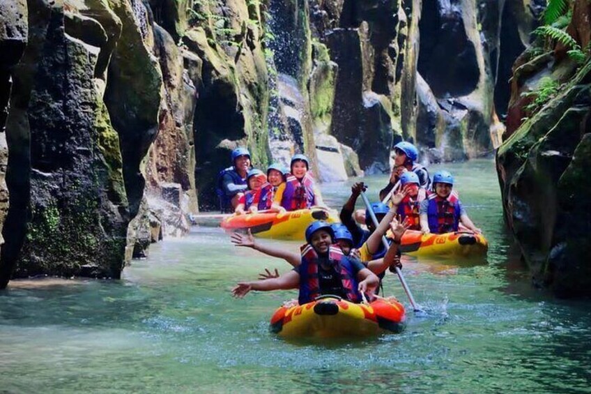 Melangit River Rafting in Bali