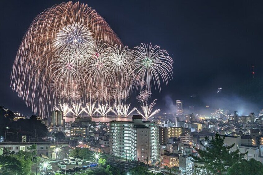 Mount Fuji Hakone Shrine or Onsen Atami Fireworks Show Day Trip