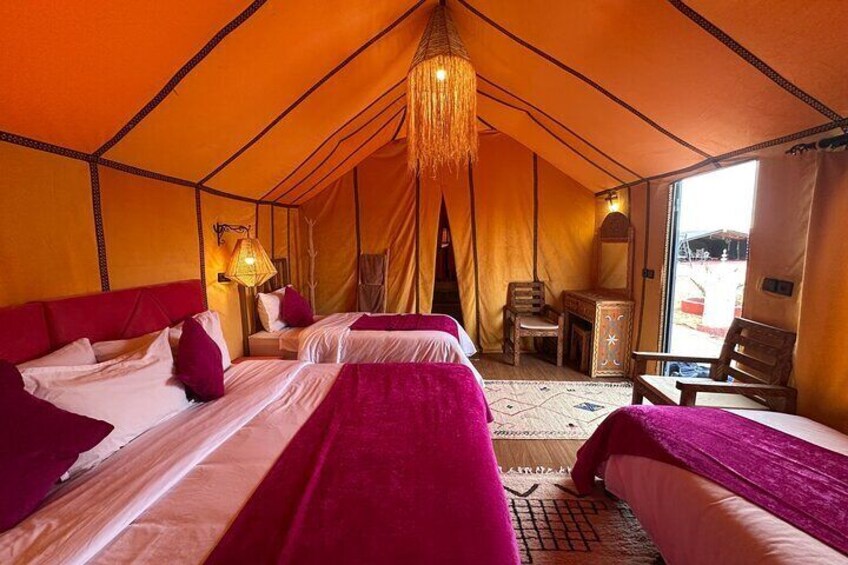 3Days Desert Tour from Marrakech to Merzouga to Fes or Marrakech