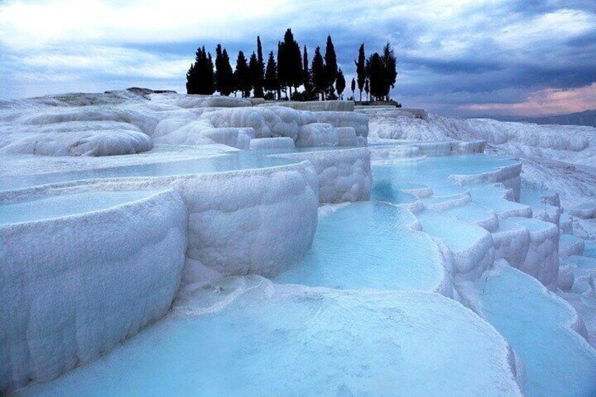 Journey Through Time and Wellness Private Pamukkale Heritage Tour