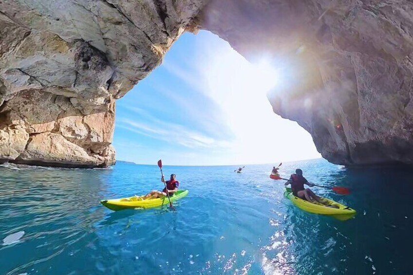 Route in Kayak Moraira