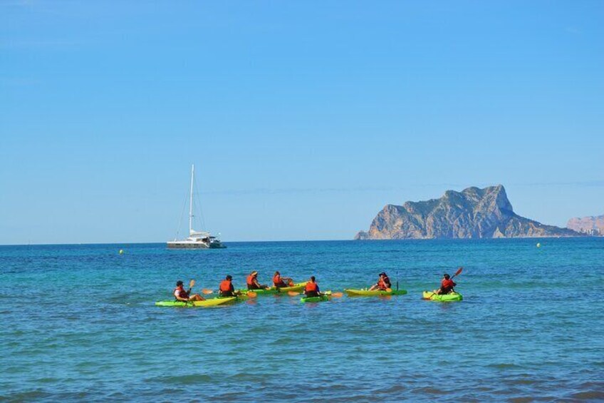 Route in Kayak Moraira