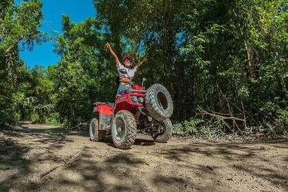 Experiencia en ATV Maya de Selva, Cavernas y Tequila