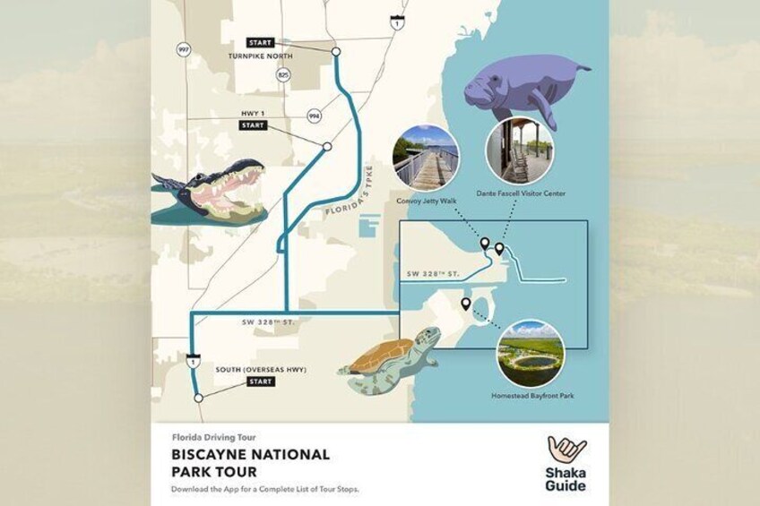 Biscayne National Park Self Guided Audio Tour