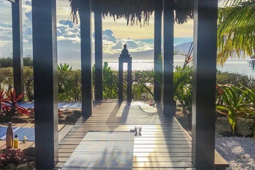 Sunrise over Tahiti