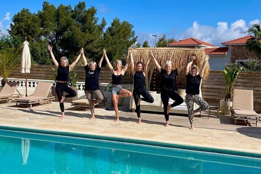 Private Yoga Class at your Hotel Villa or in Nature Ibiza