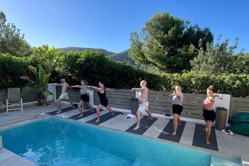 Private Yoga Class at your Hotel Villa or in Nature Ibiza