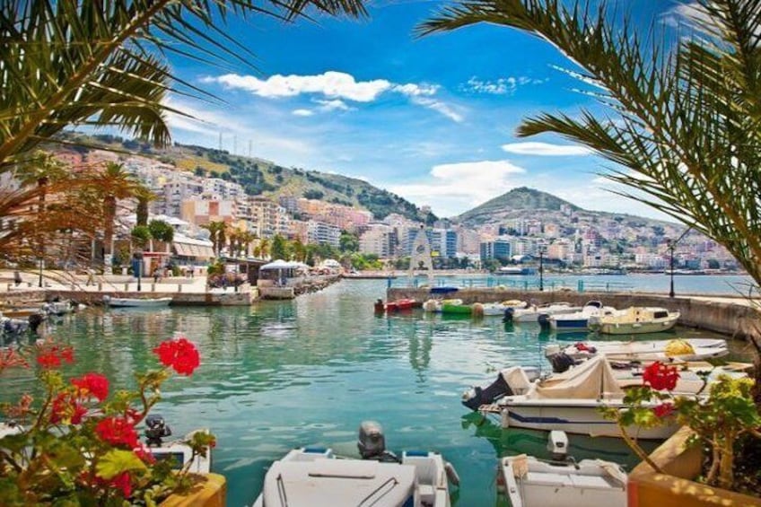 Saranda Port in Albania