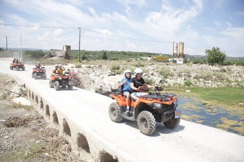 Quad Safari Adventure From Rethymno Bali