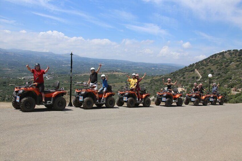 Quad Safari Adventure From Rethymno Bali