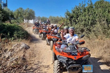 Rethymno Bali & Panormo : Quad Safari & visit Cave 57km 4hours