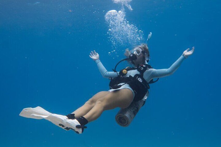 Enjoy stress-free scuba diving at Electric Beach! Our private dives are fun, safe, and ideal for beginners—featuring turtles, reef life, and expert guidance.