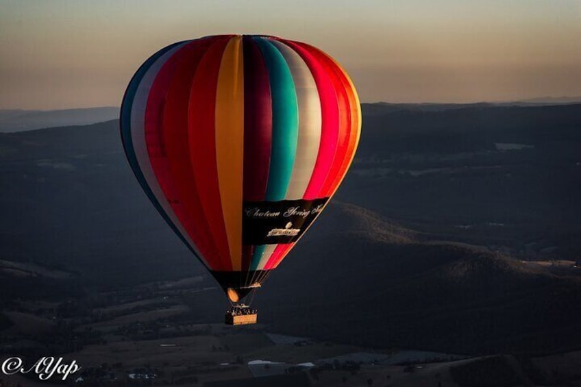 Hot Air Balloon Flight over the Yarra Valley