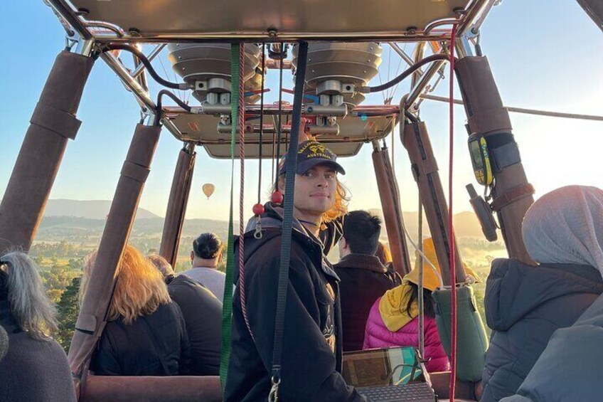 Hot Air Balloon Flight over the Yarra Valley