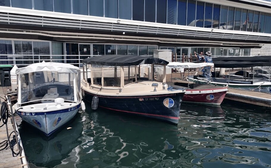 Picture 1 for Activity Newport Beach: 12 Passenger Electric Boat Rental