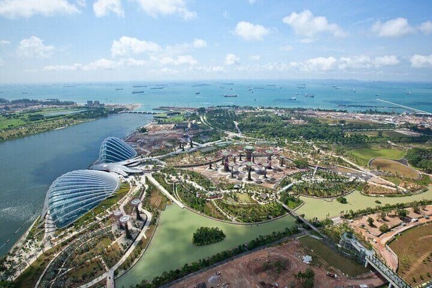 Gardens by the Bay with Flower Dome and Cloud Forest Singapore