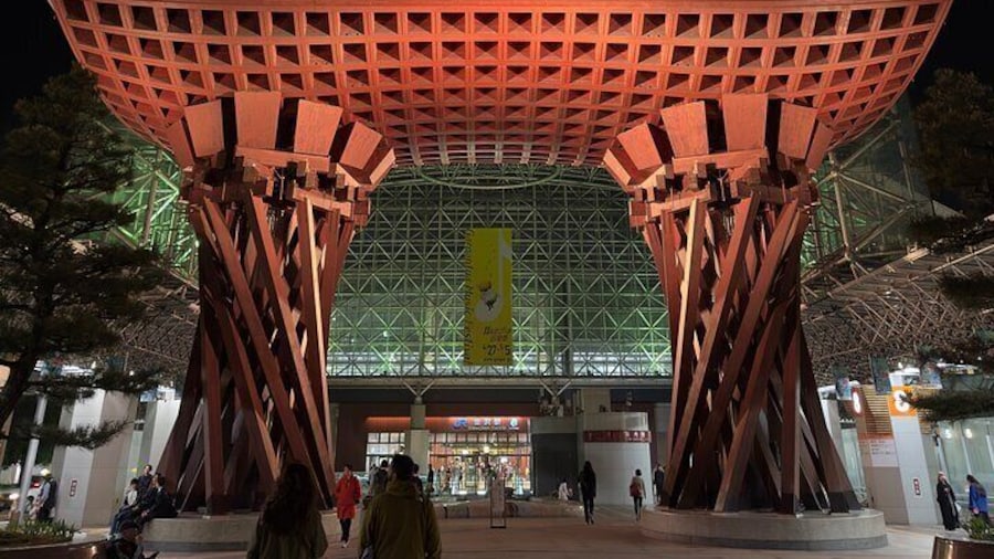 Kanazawa station. Our trip will start from here!!!