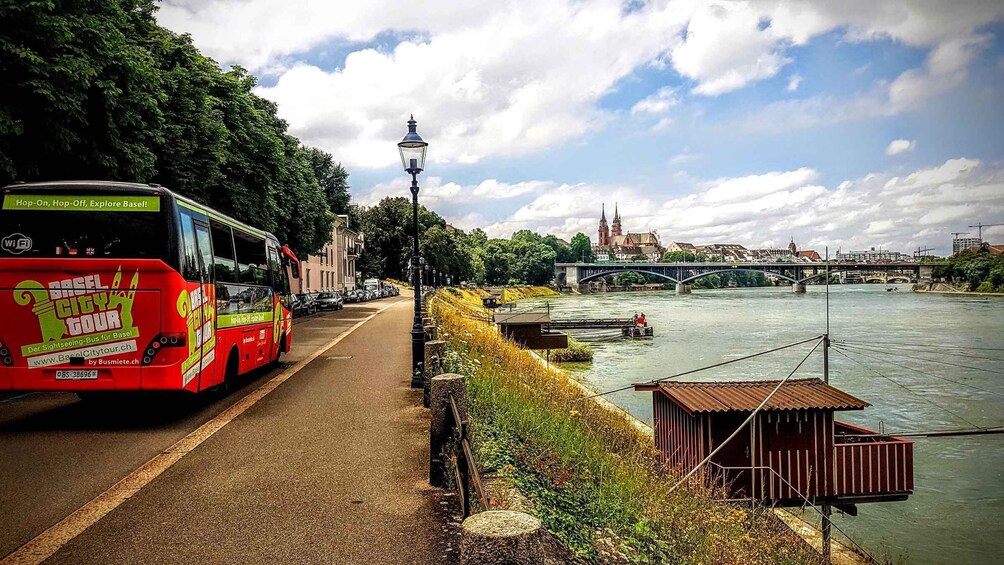 Picture 1 for Activity Basel: Sightseeing Bus Tour with Audio Guide