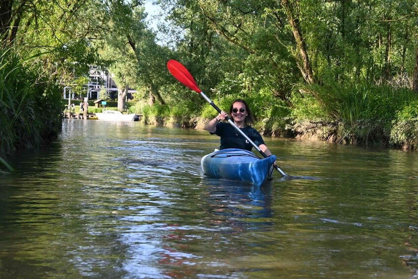 Picture 3 for Activity Biesbosch: Kayak Rental with Route Map and Life Jacket