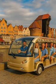 Gdansk: City Tour Sightseeing by Buggy Golf Cart