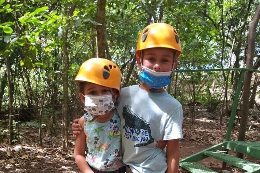 Kids enjoying