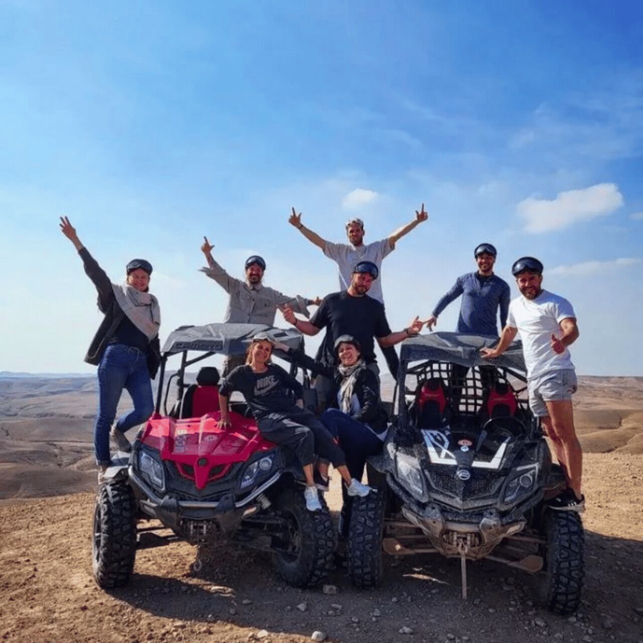 Marrakech: Agafay Desert Buggy Ride, Camel Trek, and Dinner
