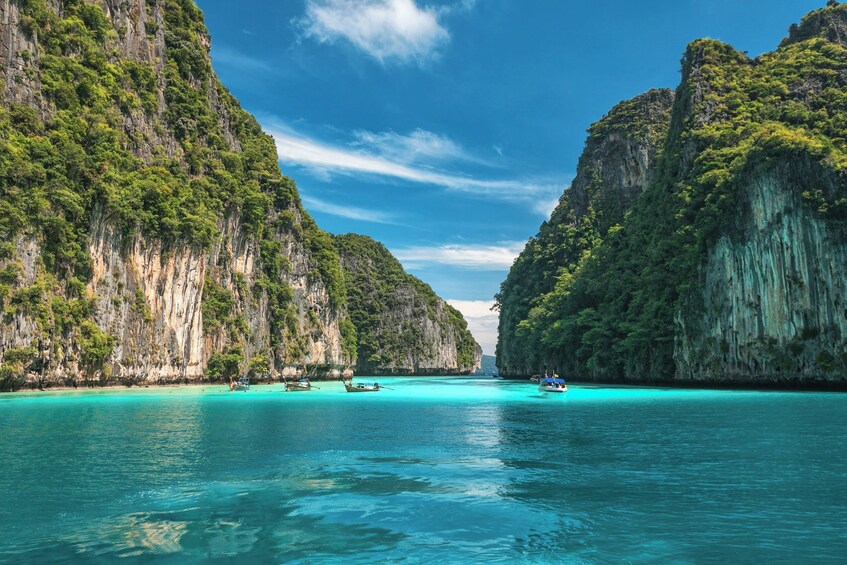 Turquoise Tides of Phi Phi & Kai by Power Catamaran from Phuket